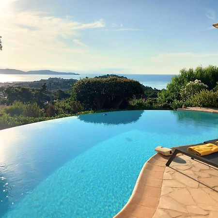 קבלייר-סור-מר 4-Star Private Villa With Heated Pool And Panoramic Sea View At Gulf De Saint Tropez מראה חיצוני תמונה