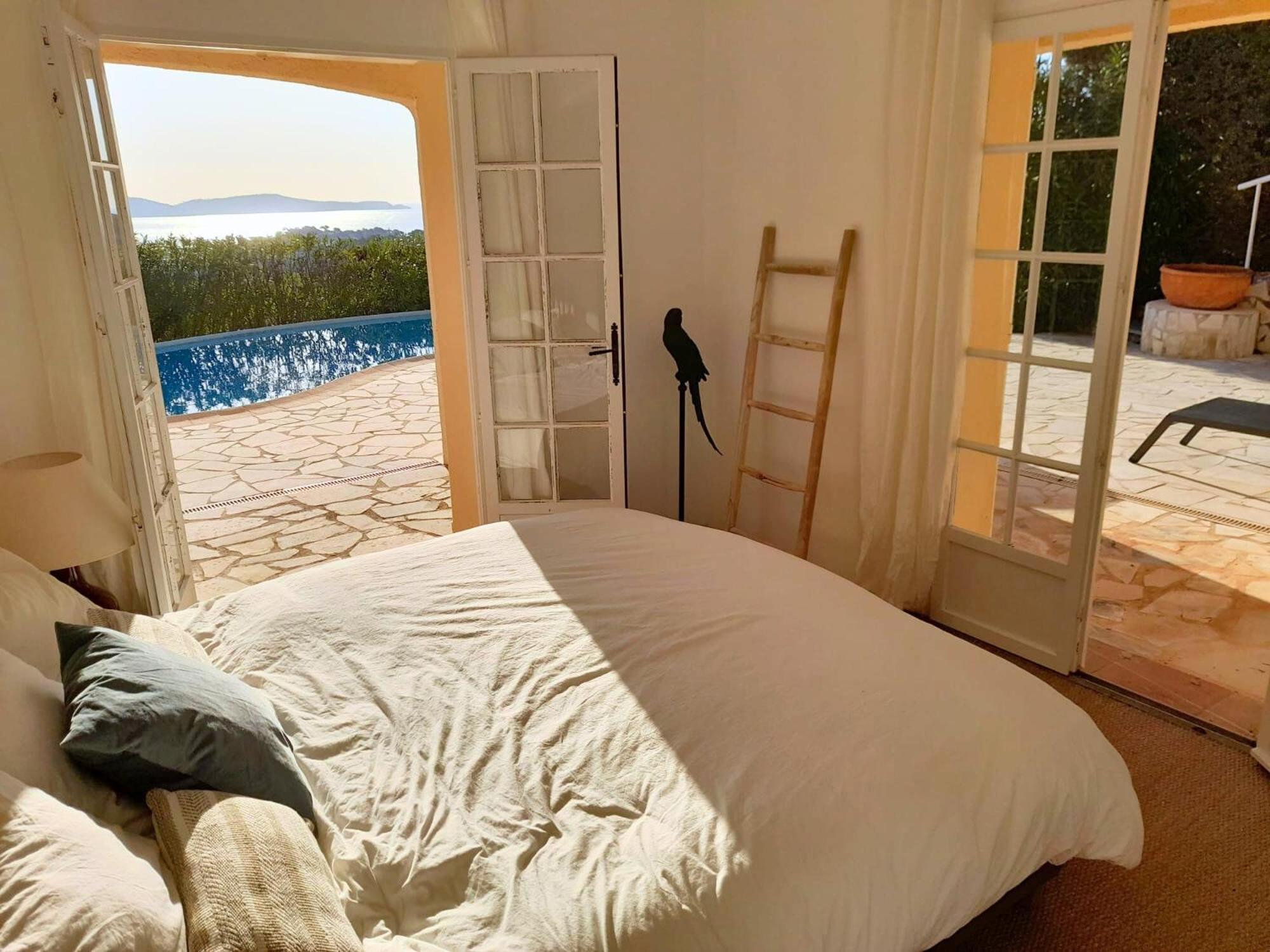 קבלייר-סור-מר 4-Star Private Villa With Heated Pool And Panoramic Sea View At Gulf De Saint Tropez מראה חיצוני תמונה