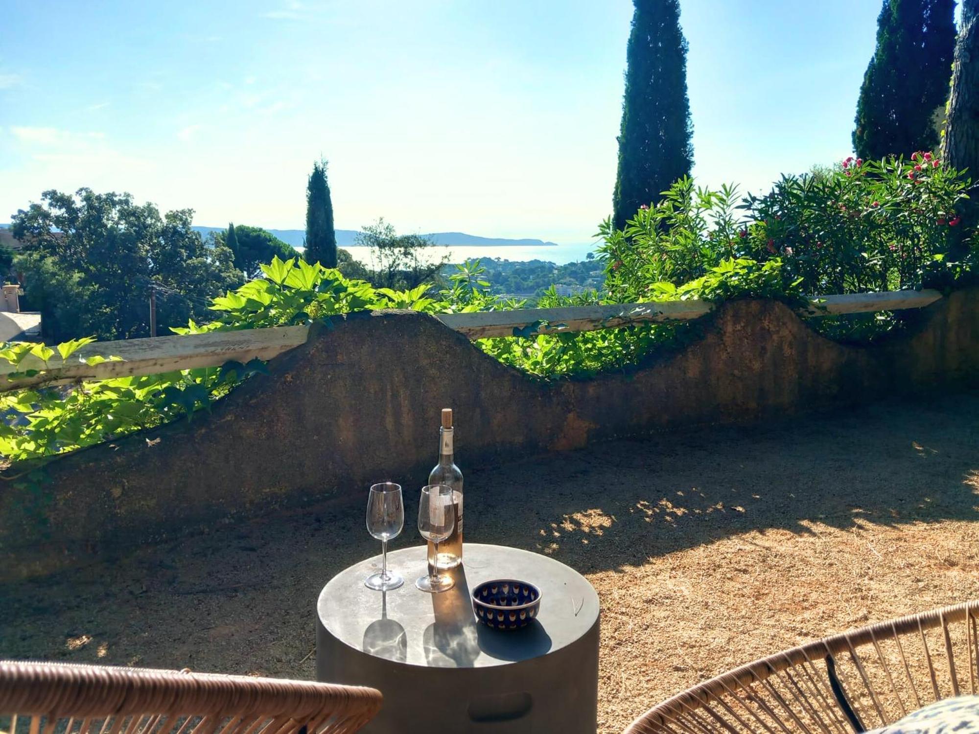 קבלייר-סור-מר 4-Star Private Villa With Heated Pool And Panoramic Sea View At Gulf De Saint Tropez מראה חיצוני תמונה